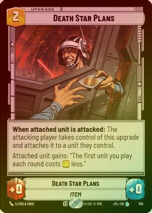 Death Star Plans - 758 - Legendary (Foil)