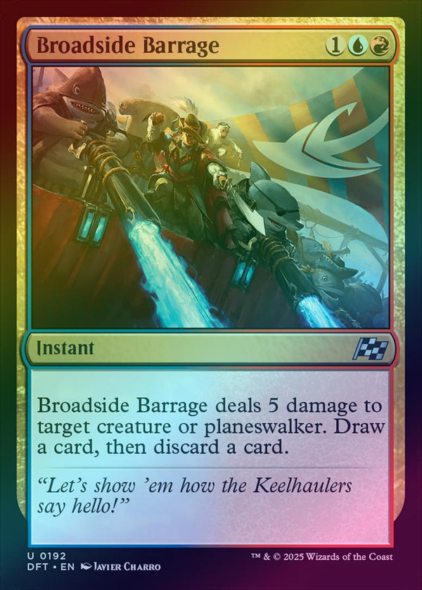 Broadside Barrage (Foil) (DFT)