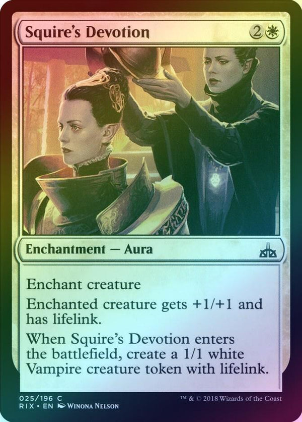 Squire's Devotion (Foil) (RIX)