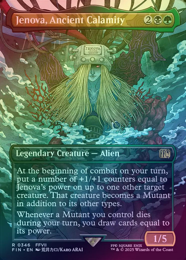 Jenova, Ancient Calamity - Borderless (Foil) (FIN)