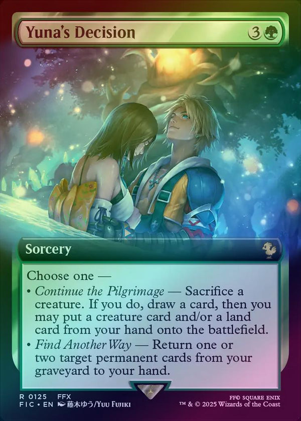 Yuna's Decision - Extended Art (Foil) (FIC)