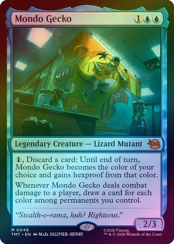 Mondo Gecko (Foil) (TMT)