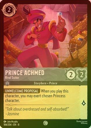 Prince Achmed (Rival Suitor) - 184/204 - Common (Foil)