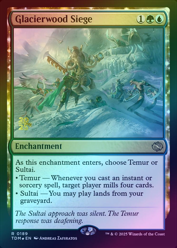 Glacierwood Siege - Prerelease Promo (Foil) (PTDM)