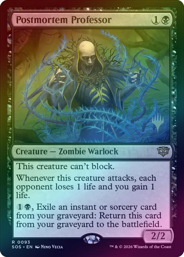 Postmortem Professor - Promo Pack (Foil) (PSOS)