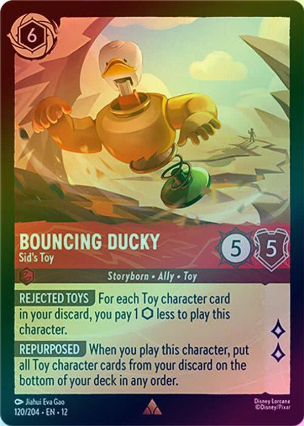 Bouncing Ducky (Sid's Toy) - 120/204 - Rare (Foil)