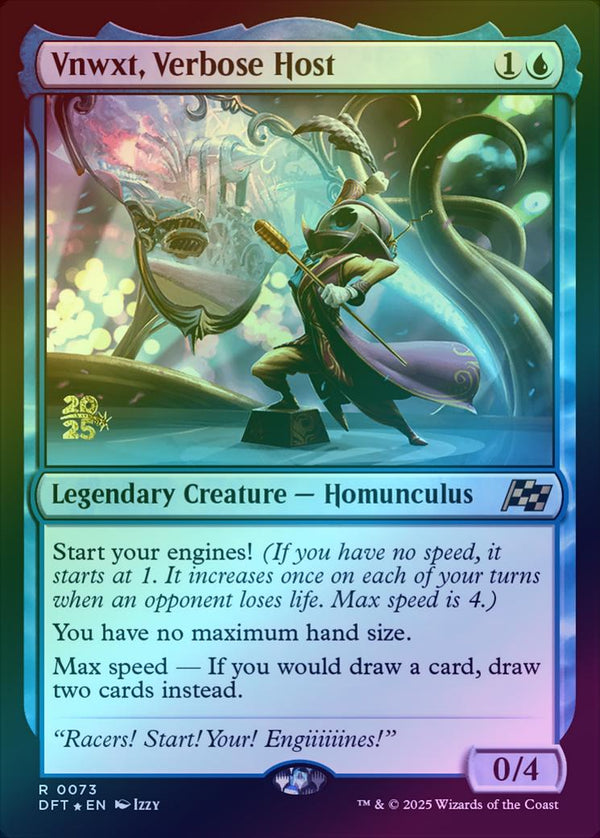 Vnwxt, Verbose Host - Prerelease Promo (Foil) (PDFT)