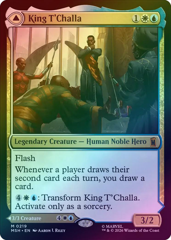 King T'Challa // Black Panther, Hope Enduring (Foil) (MSH) (Pre-Order)