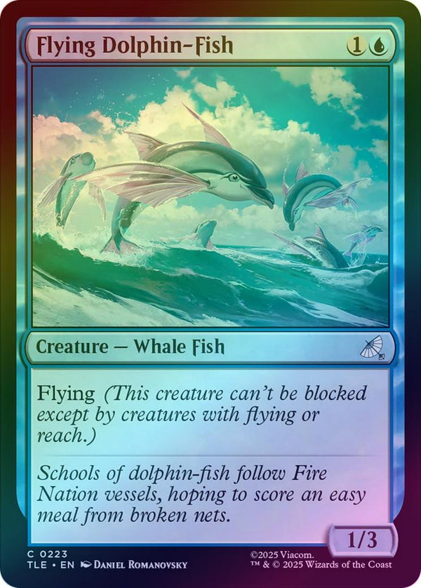 Flying Dolphin-Fish (Foil) (TLE)