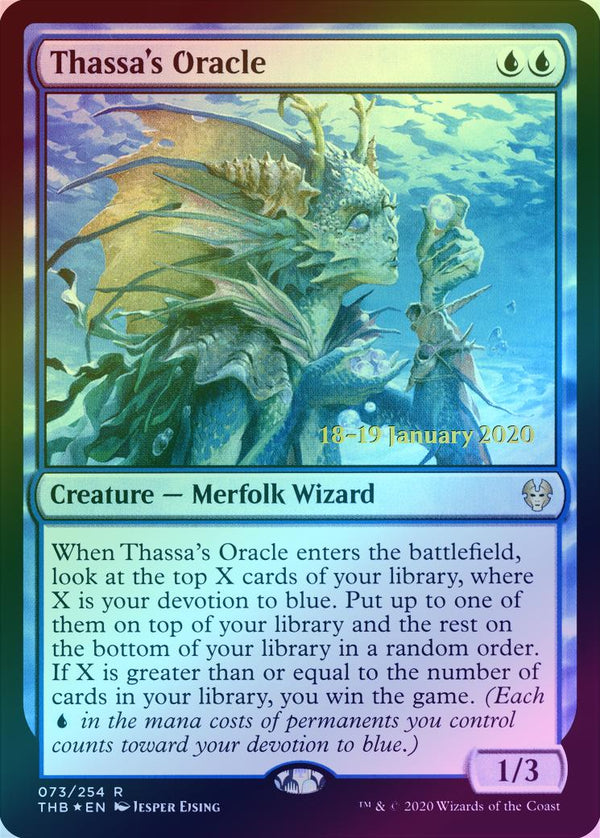 Thassa's Oracle - Prerelease Promo (PTHB) (Foil)
