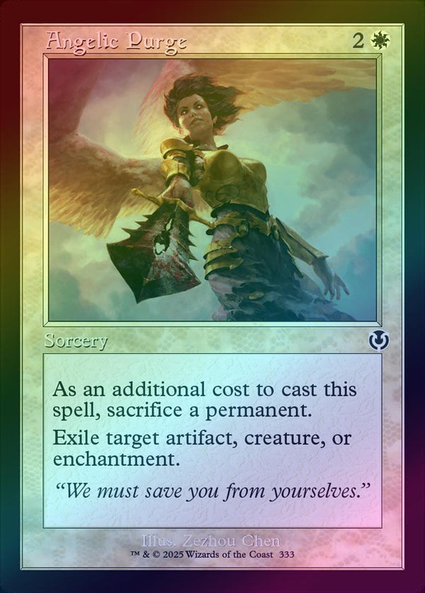 Angelic Purge - Retro Frame (Foil) (INR)