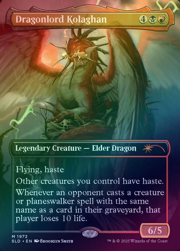 Dragonlord Kolaghan - They Grow Up So Fast (Foil) (SLD)
