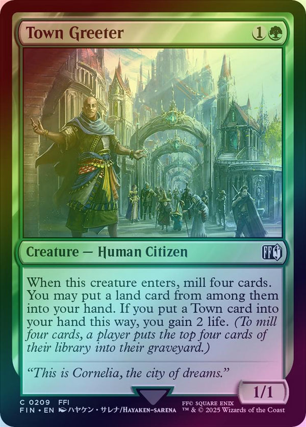 Town Greeter (Foil) (FIN)