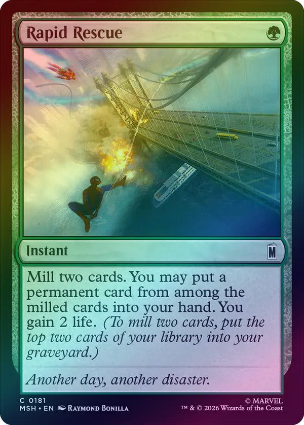 Rapid Rescue (Foil) (MSH) (Pre-Order)