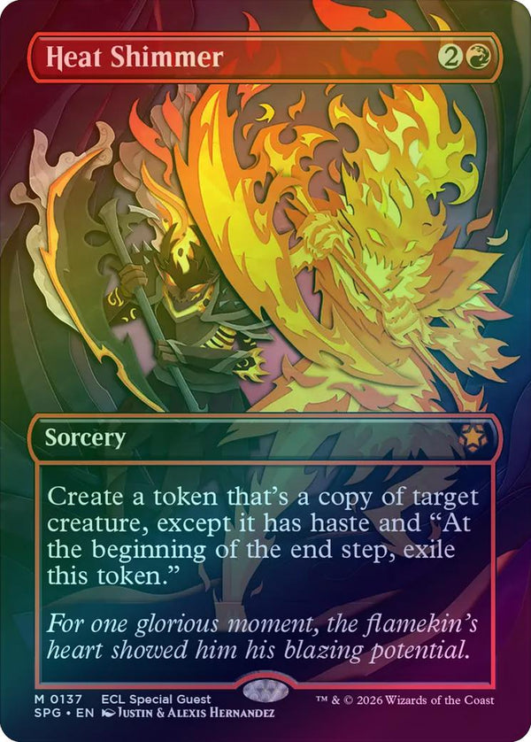 Heat Shimmer - Borderless (Foil) (SPG)