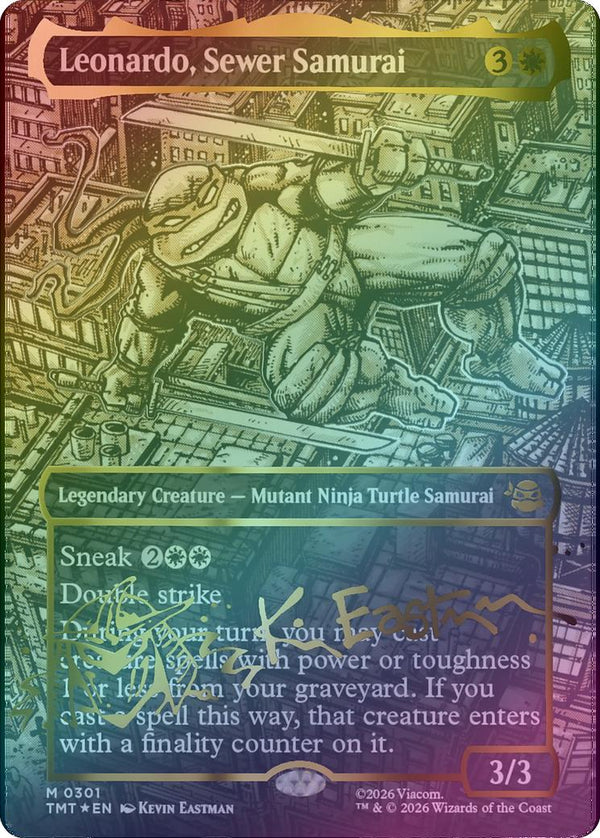 Leonardo, Sewer Samurai - Headliner (Foil) (TMT)
