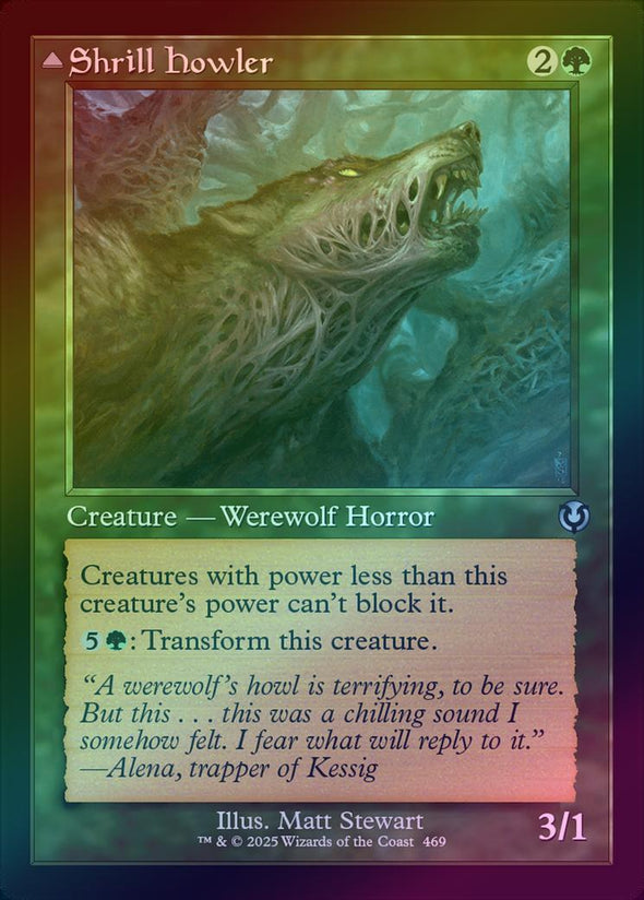 Shrill Howler // Howling Chorus - Retro Frame (Foil) (INR)