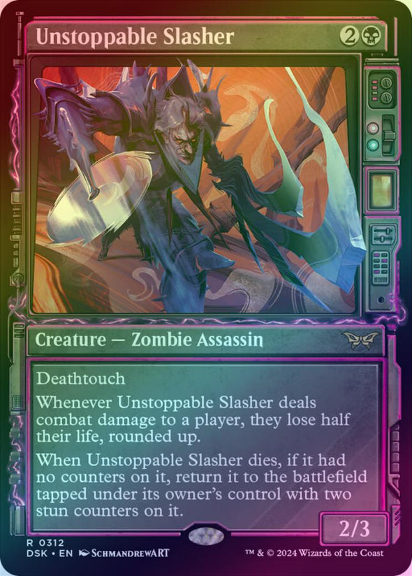 Unstoppable Slasher - Paranormal Showcase (Foil) (DSK)