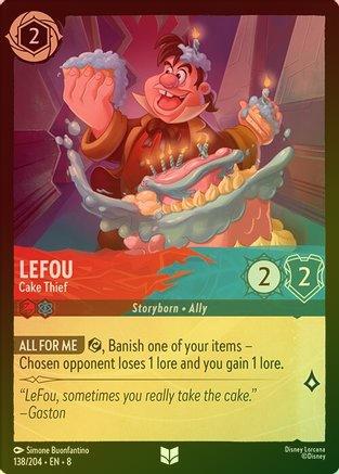 LeFou (Cake Thief) - 138/204 - Uncommon (Foil)