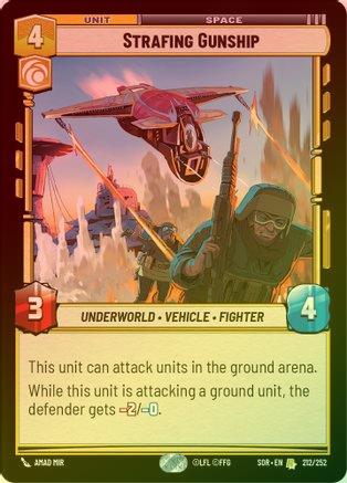 Strafing Gunship - 212/252 - Rare (Foil)