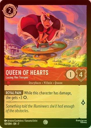 Queen of Hearts (Losing Her Temper) - 122/204 - Common (Foil)