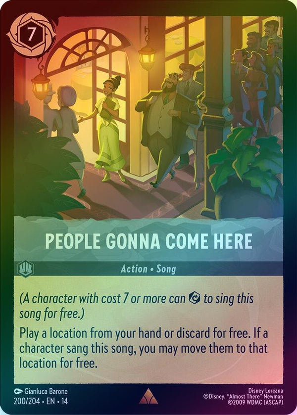 People Gonna Come Here - 200/204 - Rare (Foil)