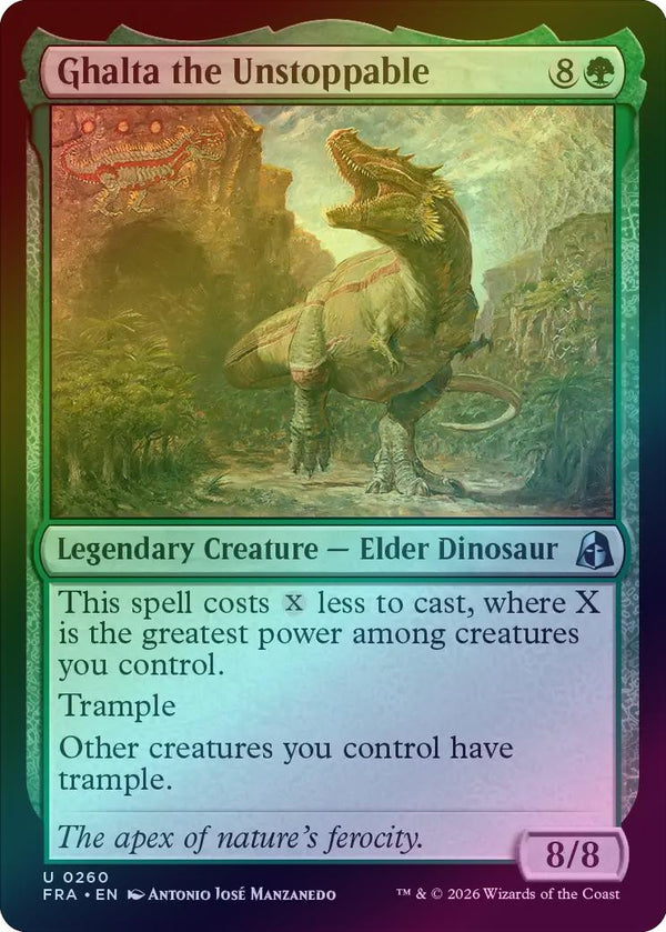 Ghalta the Unstoppable (Foil) (FRA)