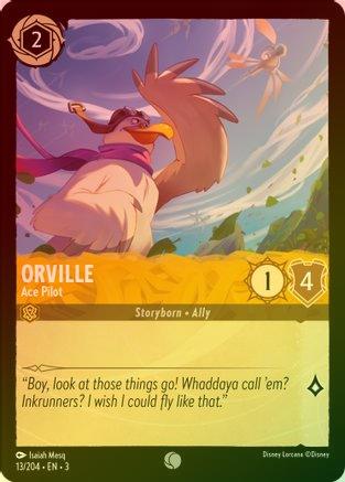 Orville (Ace Pilot) - 13/204 - Common (Foil)