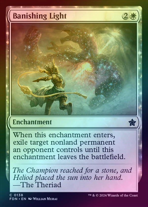 Banishing Light (Foil) (FDN)