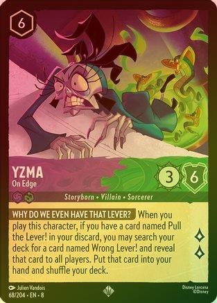 401 Games Canada - Yzma (On Edge) - 68/204 - Super Rare (Foil) 401 Games Canada - Yzma (On Edge) - 68/204 - Super Rare (Foil)