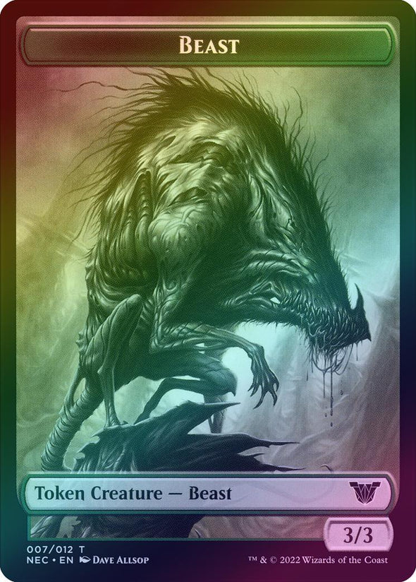 Beast // Treasure Token (Foil) (TNEC)