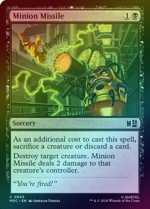 Minion Missile (Foil) (MSC)