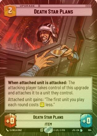 Death Star Plans (Hyperspace) - 994 - Legendary (Foil)