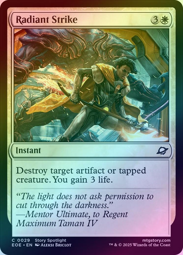Radiant Strike (Foil) (EOE)