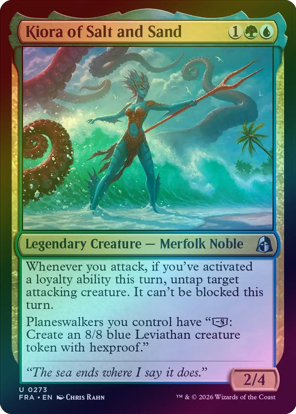 Kiora of Salt and Sand (Foil) (FRA)