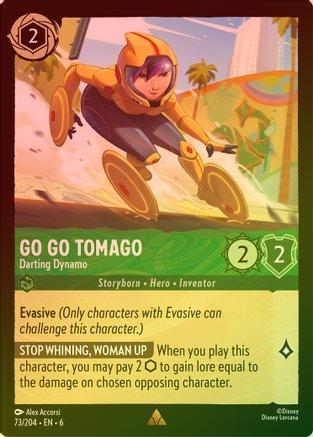 Go Go Tomago (Darting Dynamo) - 73/204 - Rare (Foil)