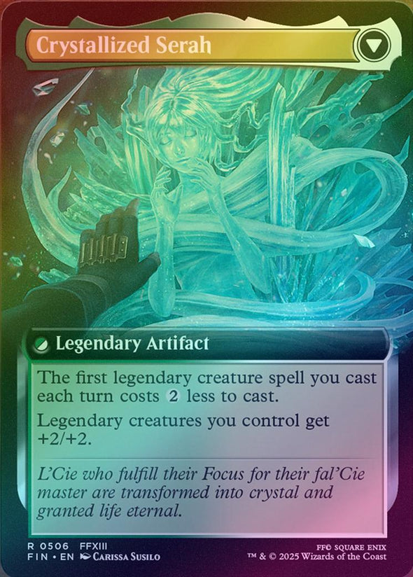 Serah Farron // Crystallized Serah - Extended Art (Foil) (FIN)
