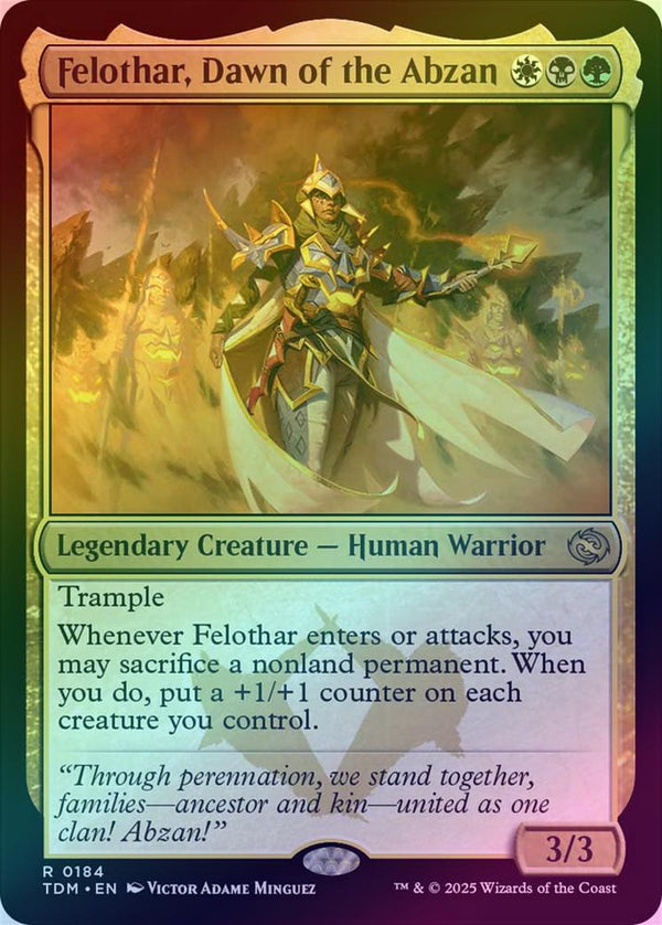 Felothar, Dawn of the Abzan (Foil) (TDM)