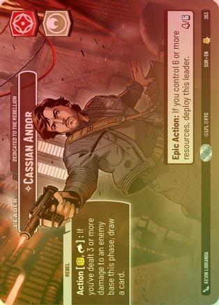 Cassian Andor - Dedicated to the Rebellion - 263 - Showcase (Foil)