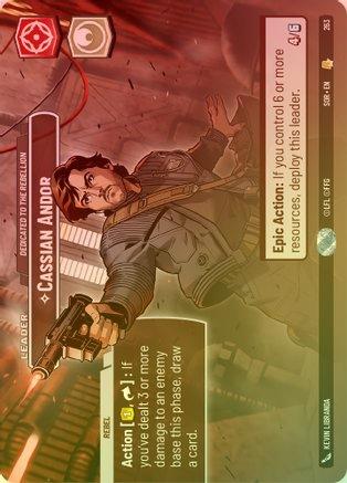 Cassian Andor - Dedicated to the Rebellion - 263 - Showcase (Foil)