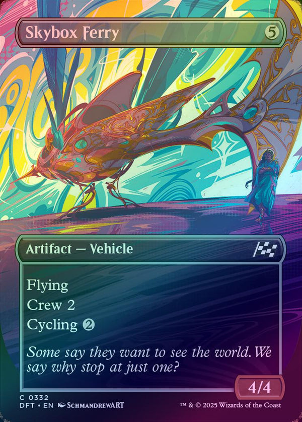 Skybox Ferry - Borderless Revved Up (Foil) (DFT)