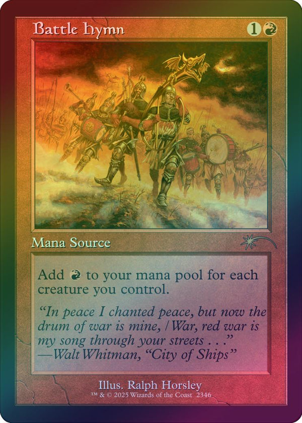Battle Hymn - Back in My Day! (Foil) (SLD)