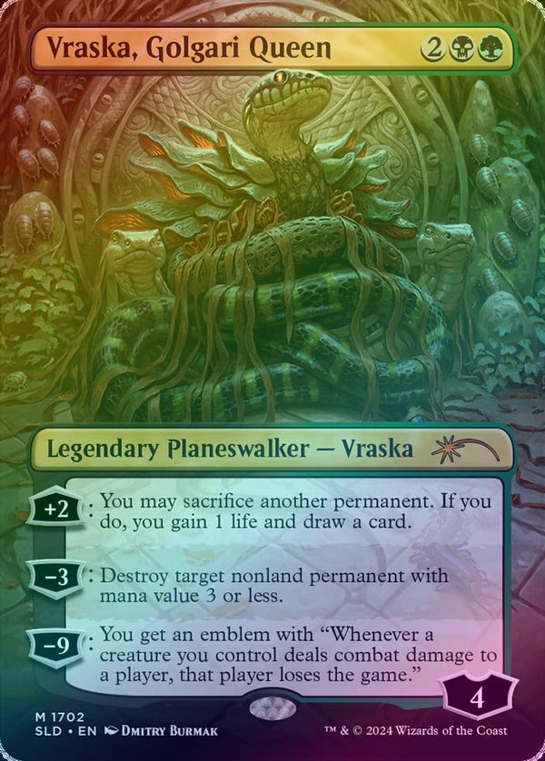 Vraska, Golgari Queen - Showcase: Bloomburrow (Foil) (SLD)