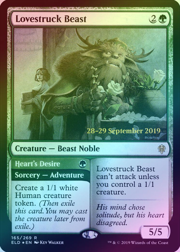 Lovestruck Beast // Heart's Desire - Prerelease Promo (Foil) (PELD)