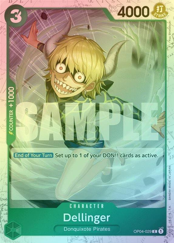 Dellinger (Jolly Roger Foil) - OP04-029 - Common