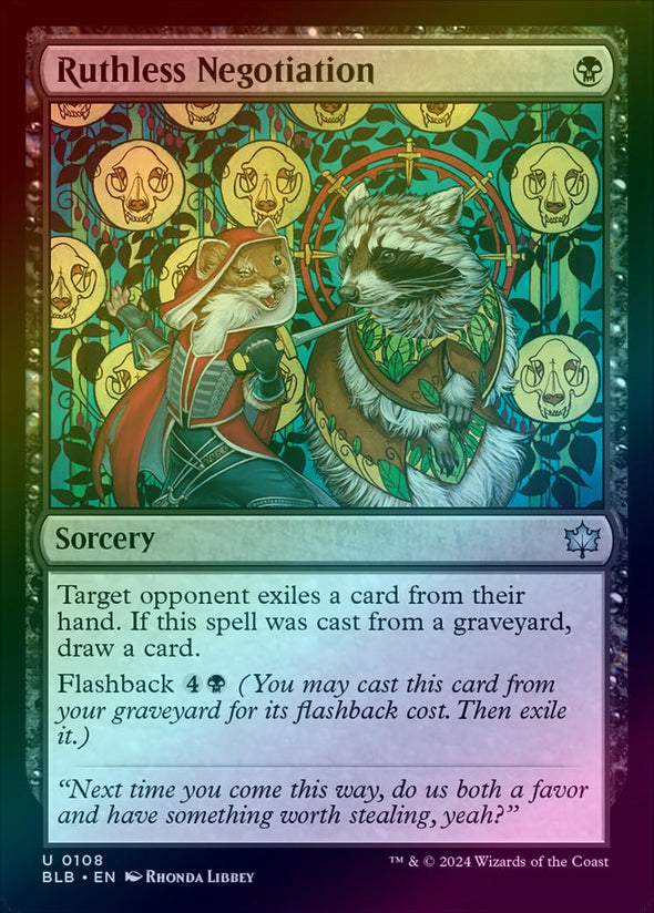 Ruthless Negotiation (Foil) (BLB)