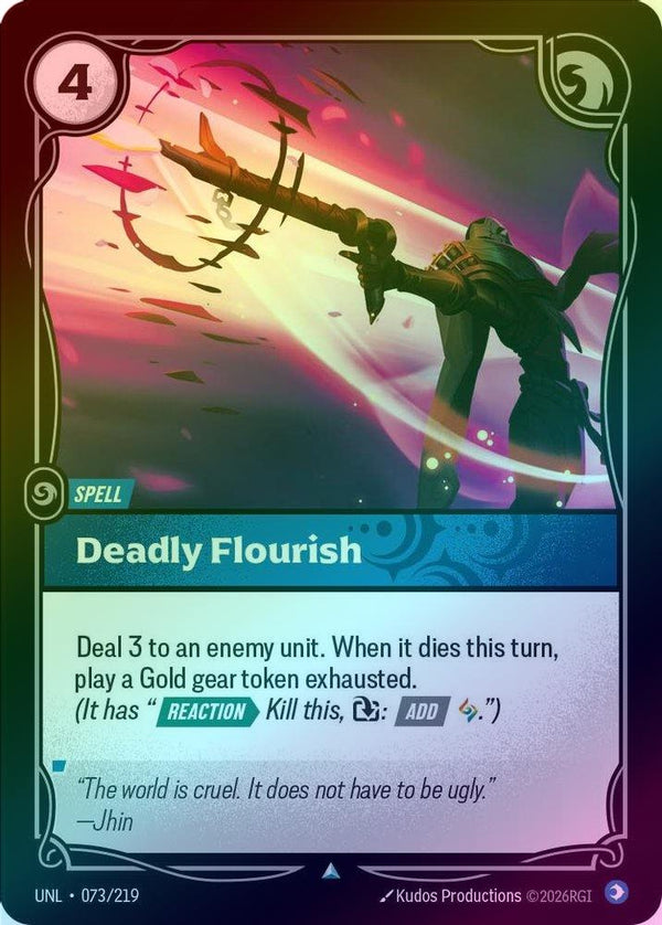 Deadly Flourish - 073/219 - Uncommon (Foil)