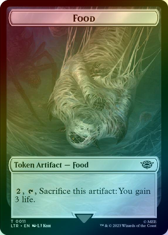 Treasure // Food (011) Token (Foil) (TLTR)