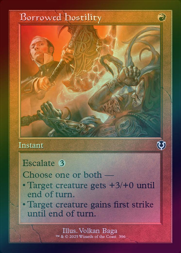 Borrowed Hostility - Retro Frame (Foil) (INR)
