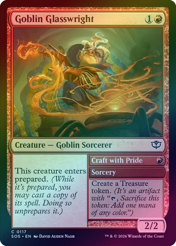 Goblin Glasswright // Craft with Pride (Foil) (SOS)